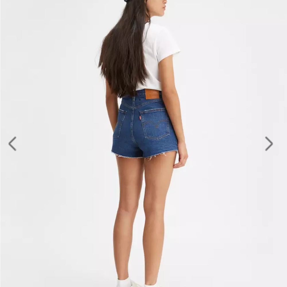 Levi’s Ribcage Denim Shorts